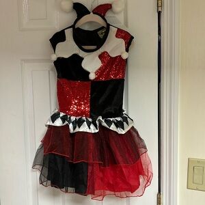 Toddler Harley Quinn costume